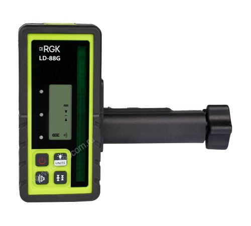 Комплект: ротационный нивелир RGK SP-610G + миллиметровый приёмник излучения RGK LD-88G Комплект: ротационный нивелир RGK SP-610G + миллиметровый приёмник излучения RGK LD-88G