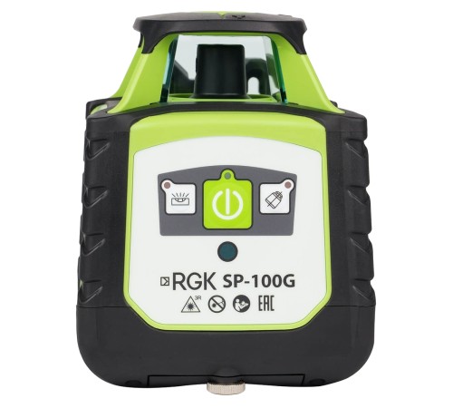 Комплект: ротационный нивелир RGK SP-100G + элевационный штатив RGK SH-170